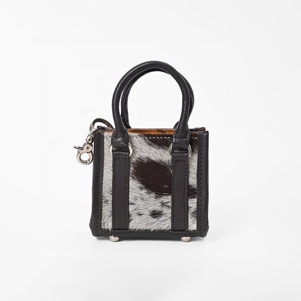 ADCHM109 American Darling Genuine Leather Mini Tote Bag Charm