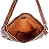 ADBG102 American Darling Hair-On Cowhide Leather Crossbody Bag Handcrafted Western Style