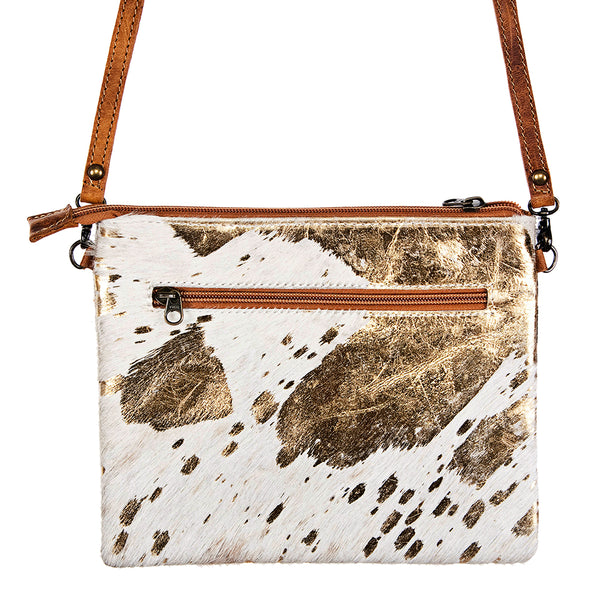 ADBG109 American Darling Hair-On Cowhide Crossbody Bag - Genuine Leather Western Purse
