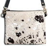 ADBG109 American Darling Hair-On Cowhide Crossbody Bag - Genuine Leather Western Purse
