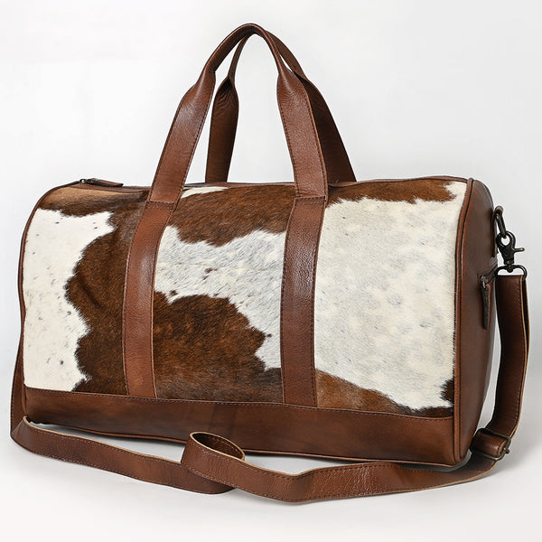 LC-ADBGS174 Cowhide Leather Duffle Bag - Genuine Western Travel Weekender