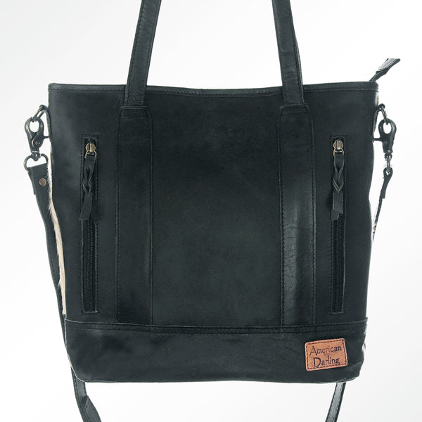 LC-ADBGS176BKW Tote Genuine Western Leather Women Bag