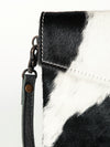ADBGS178 Hair-On Cowhide Leather Crossbody Envelope - Western Style Purse