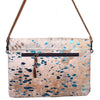 ADBGS178 Hair-On Cowhide Leather Crossbody Envelope - Western Style Purse
