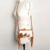 LC-ADBGS142 Hair-On Mini Crossbody - Western Leather Purse with Adjustable Strap
