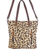 ADBG106 American Darling Hair-on Cowhide Western Tote Bag Genuine Leather