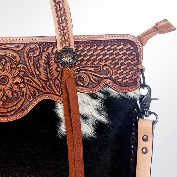LC-ADBGS113BRW Messenger Genuine Western Leather Women Bag