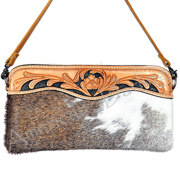 LC-ADBGS199BRWCrossbody Genuine Western Leather Women Bag