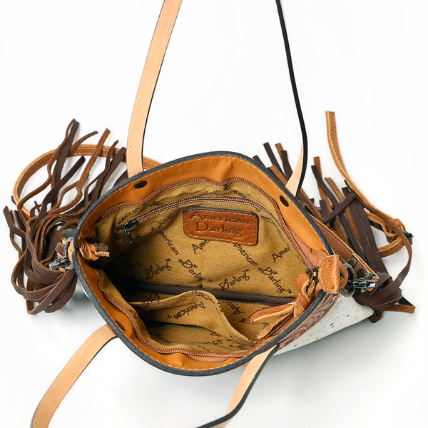 LC-ADBGS124BRW Tote Genuine Western Leather Women Bag