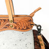 LC-ADBGS124BRW Tote Genuine Western Leather Women Bag