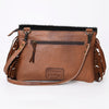 ADBG239BRW American Darling Hair-On Cowhide Envelop Bag