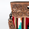 ADBG243 American Darling Hand Woven Saddle Blanket Signature Cross Body Bag