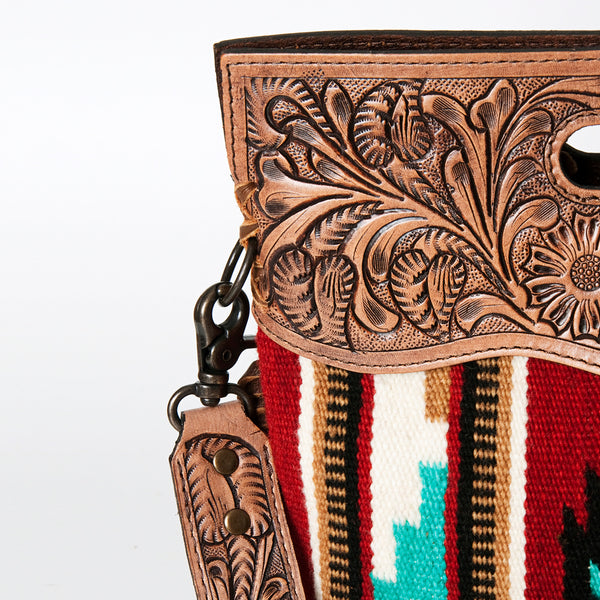 ADBG243 American Darling Hand Woven Saddle Blanket Signature Cross Body Bag