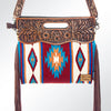 ADBG246 American Darling Saddle Blanket Signature Cross body Bag