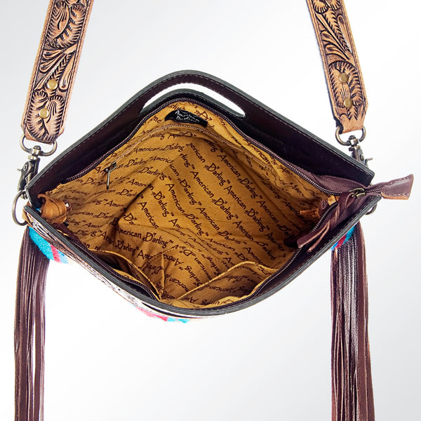 ADBG246 American Darling Saddle Blanket Signature Cross body Bag