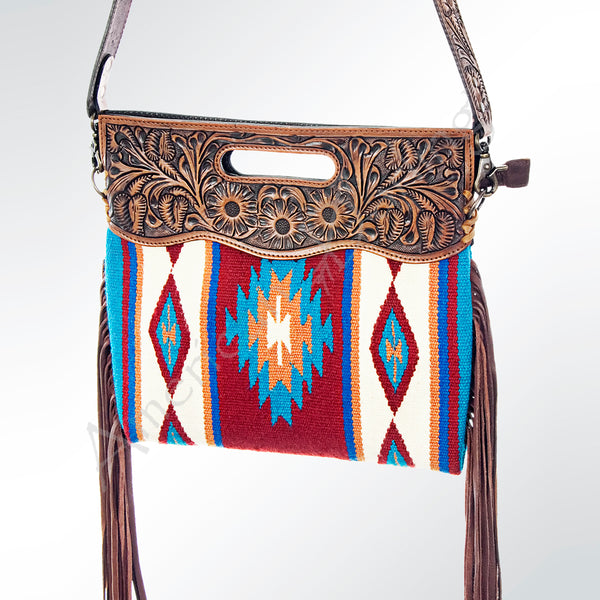 ADBG246 American Darling Saddle Blanket Signature Cross body Bag