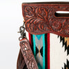 ADBG247 American Darling Saddle Blanket Signature Cross body Bag