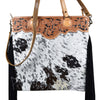 LC-ADBGS143ACSL Tote Hair On Genuine Western Leather Women Bag