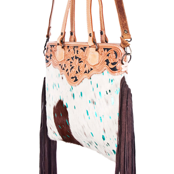 LC-ADBGS144ACTRQ Messenger Genuine Western Leather Women Bag