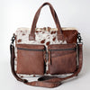 ADBG264 American Darling Tote Bag - Handcrafted Hair-On Cowhide & Western Leather Bag
