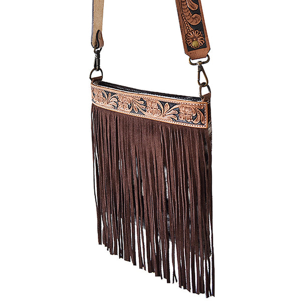 LC-ADBGS172BRW Crossbody Genuine Western Leather Women Bag