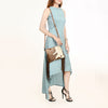 ADBG109 American Darling Hair-On Cowhide Western Crossbody Bag with Leather Fringe Detail
