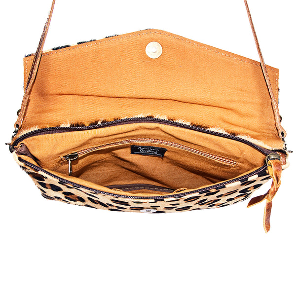 ADBGS178 Envelope Hair-On Genuine Western Leather Women Bag Becca