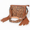 ADBG323 American Darling Hand Tooled Leather Messenger Bag