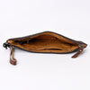 ADBG344 American Darling Genuine Hair On Hide Pattern Leather Western Wristlet