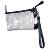 ADBG344 American Darling Hair-On Cowhide Wristlet Bag