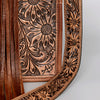 ADBG230 American Darling Western Tote Bag - Handcrafted Hair-On Cowhide & Hand-Tooled Leather