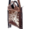 ADBG347 American Darling Western Leather Clutch Bag with Hand Tooled Floral Carving