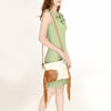 ADBG109 American Darling Hair-On Cowhide Crossbody Bag - Genuine Leather Western Purse