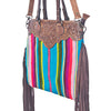 LC-ADBGS144SER8BR Messenger Genuine Western Leather Women Bag Cora