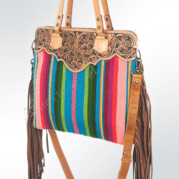 LC-ADBGS144SER8 Messenger Genuine Western Leather Women Bag Cora