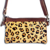 ADBGS142 Mini Crossbody - Hair-On Leather Fringe Bag with Removable Strap