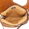 ADBG180 American Darling Hair-On Cowhide & Braided Leather Western Clutch Bag