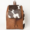 ADBG363 American Darling Backpack Bag Handcrafted Hair-On Cowhide Western Leather