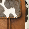 ADBG363 American Darling Backpack Bag Handcrafted Hair-On Cowhide Western Leather