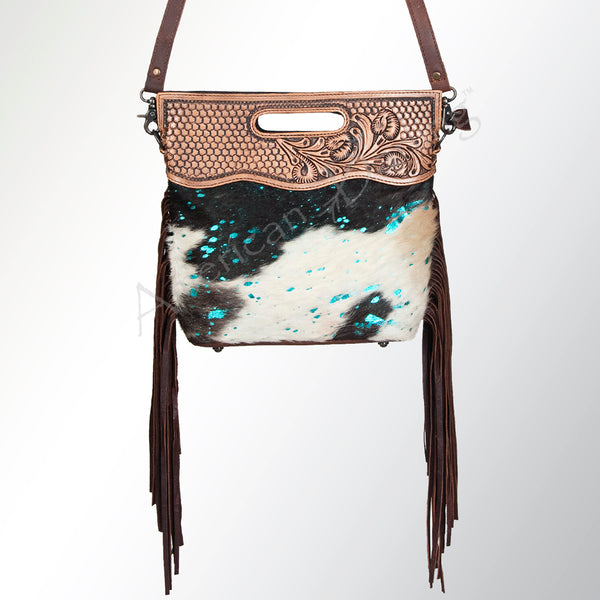 LC-ADBGS145ACTRQBR Clutch Genuine Western Leather Women Bag