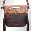 LC-ADBGS145ACTRQBR Clutch Genuine Western Leather Women Bag