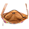 ADBG115 American Darling Saddle Blanket Crossbody -Tooled Leather Western Bag