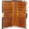 ADBG258 American Darling Wallet Bag - Handcrafted Hair-On Cowhide & Genuine Leather Western Wallet