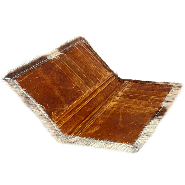 ADBG258 American Darling Wallet Bag - Handcrafted Hair-On Cowhide & Genuine Leather Western Wallet