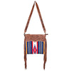 ADBG400 American Darling Hand Tooled Saddle Blanket Signature Cross body Bag