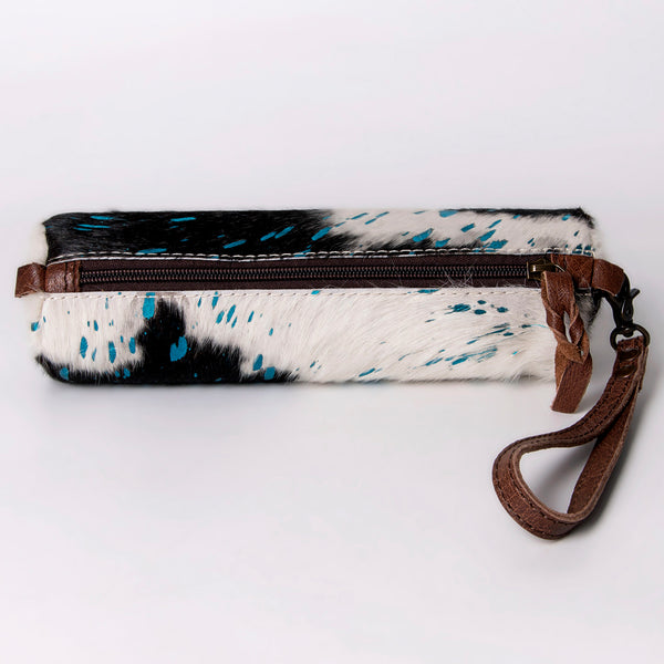 ADBG388 American Darling Hair-On Cowhide Wristlet Bag