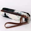 ADBG388 American Darling Hair-On Cowhide Wristlet Bag