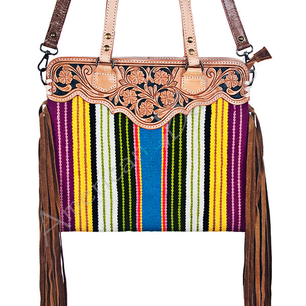 LC-ADBGS144SER6 Messenger Genuine Western Leather Women Bag Cora