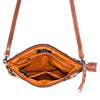 ADBG109 American Darling Hair-On Cowhide Crossbody Bag with Fringe