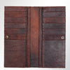 ADBG258 American Darling Wallet Bag - Hand Tooled Floral Leather & Buck Stitched Western Wallet